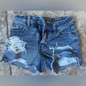 American Eagle Denim Distressed Women Shorts
